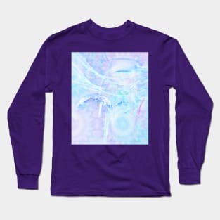 Abstract fractal faerie worlds Long Sleeve T-Shirt